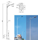 Square High Mast Light Pole Steel Warn 25m 30 Meter Galvanized Street Light Pole
